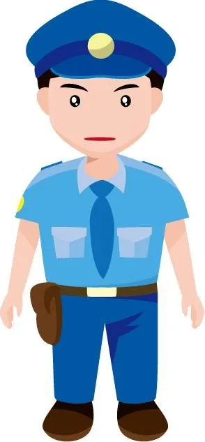警察 PNG免抠(294x633)