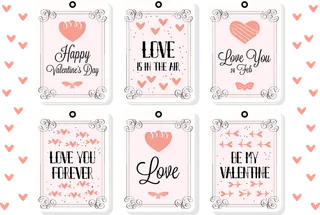 情人节标签挂签