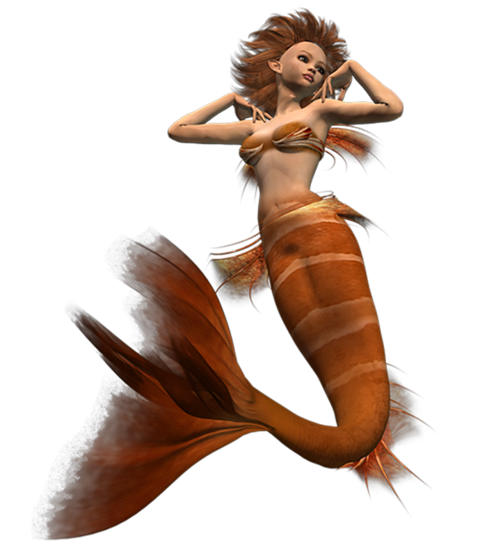 12 (12)免抠 设计 元素 二次元 美人鱼