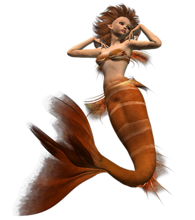 12 (12)免抠 设计 元素 二次元 美人鱼