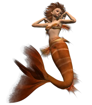 12 (12)免抠 设计 元素 二次元 美人鱼