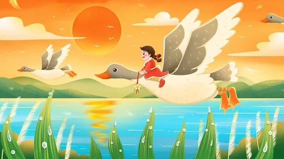 创意秋分宣传促销海报