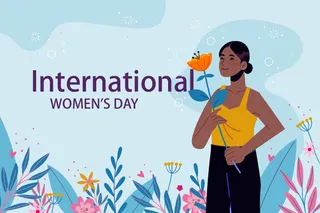 三八妇女节海报女神节海报