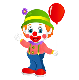 卡通小丑形象