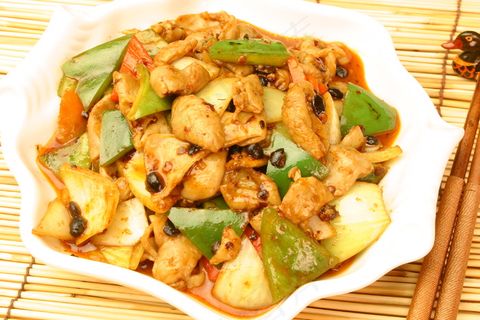 家常菜|美食|菜谱|菜单|0240老干妈炒肥肠we