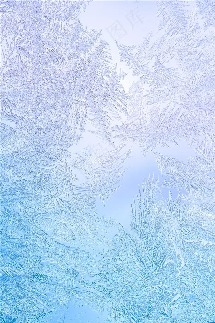 金色的雪花背景高清图片