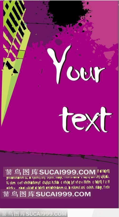 系列时尚潮流卡片设计