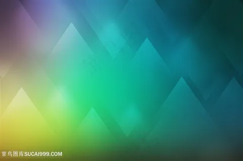 绿色几何多边形背景高清图片 绿色几何多边形背景高清图片