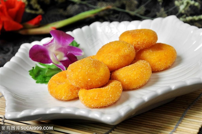 南瓜饼的美食图片