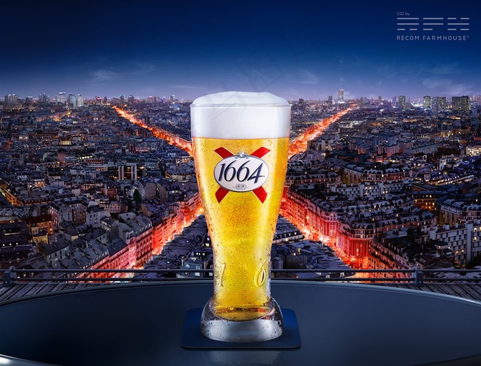 1664啤酒壁纸