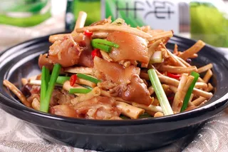 煲类火锅川菜特色菜湘味猪手煲