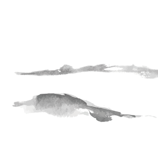 山水画素材中国风水墨画素材元素中国画