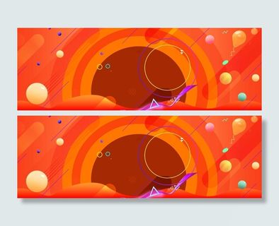 红色海报背景素材