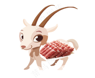 可以看清楚种类的羊肉