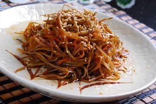 XCXC0392炒物-炒牛蒡