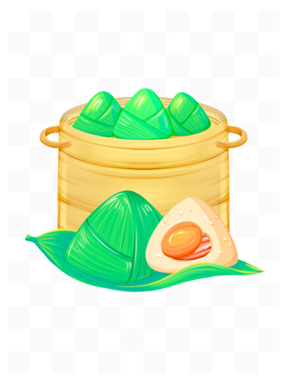 端午节手绘粽子元素