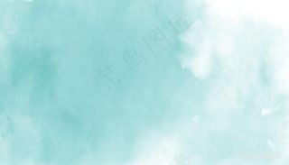 高清绿色水彩背景