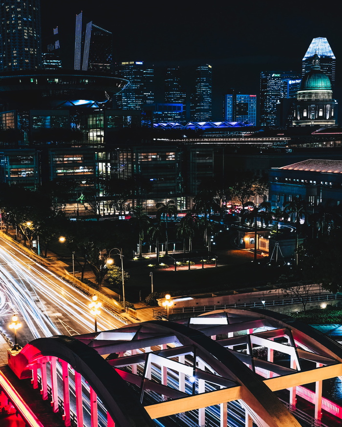 高清唯美城市夜景