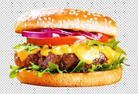汉堡免扣素材