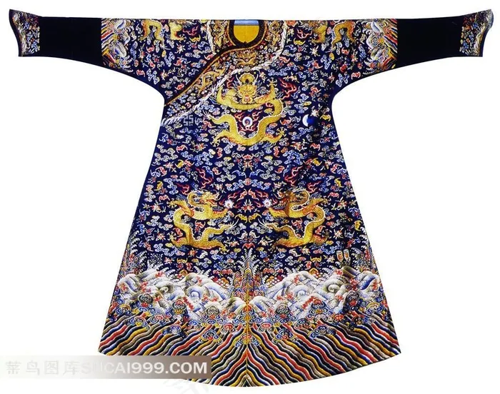传统龙纹图案服饰