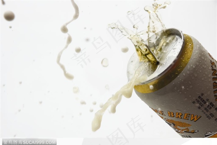 动感饮品-易拉罐打开的瞬间