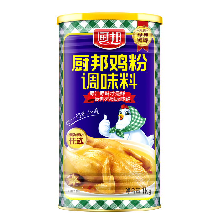 厨邦鸡粉1kg正面