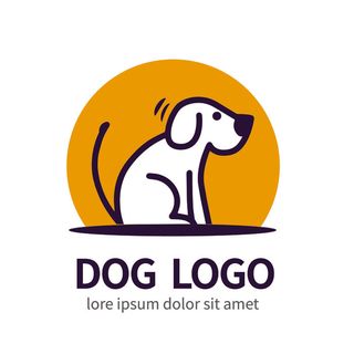 卡通动物logo标志