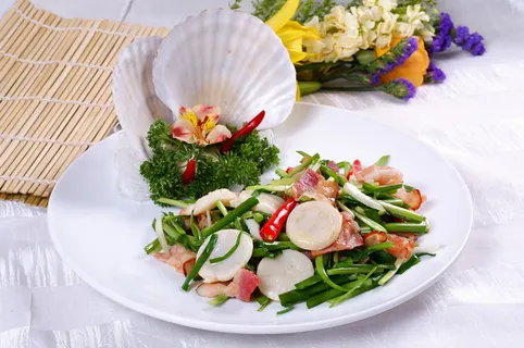 CXC03691巧手辣肉炒扇贝 CXC03691巧手辣肉炒扇贝