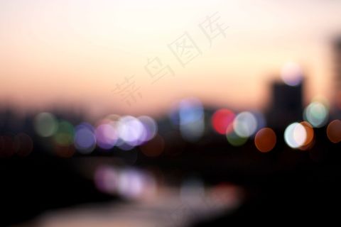 虚化灯光图片