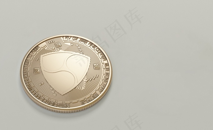 虚拟货币金融硬币图片
