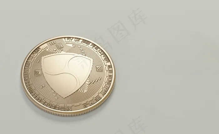 虚拟货币金融硬币图片