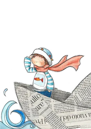 在书本海洋遨游