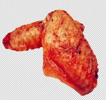 烤鸡翅免扣素材