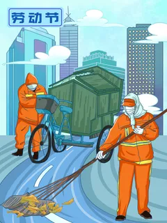 五一51劳动节促销致敬劳动者放假通知海报背景PSD设计素材模板