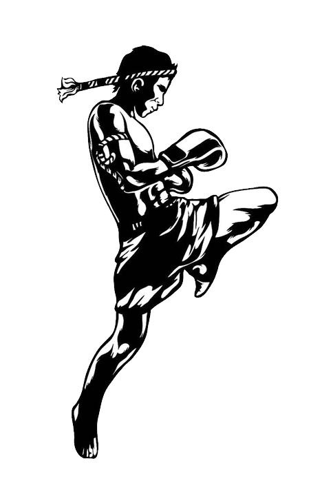 泰拳 PNG免抠(452x730)