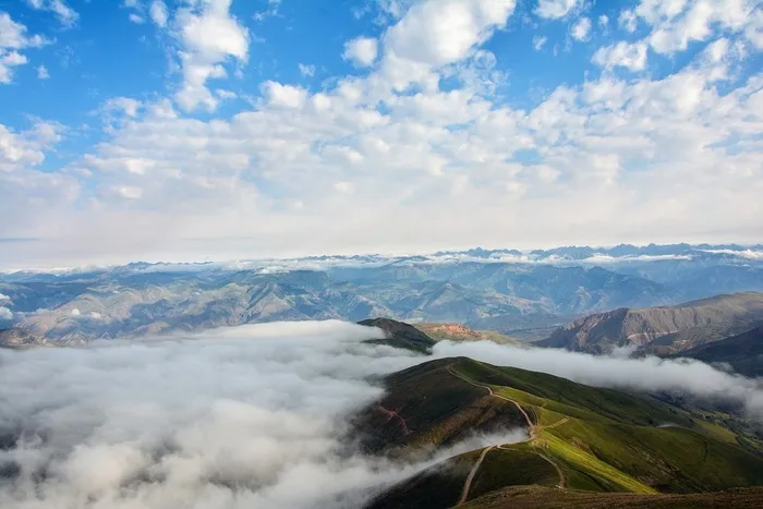 冬天自然背景风景