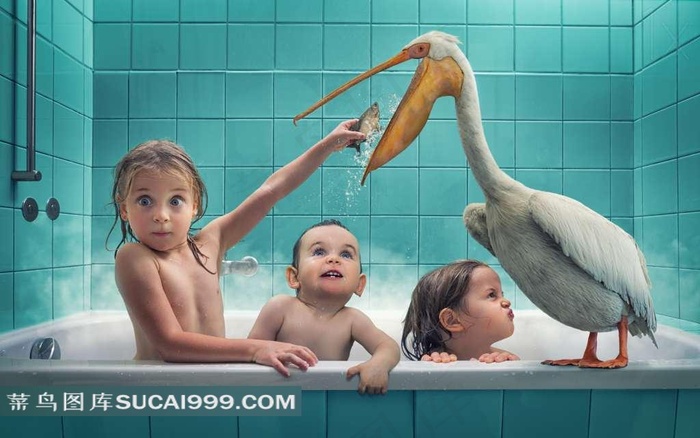 浴室广告创意图