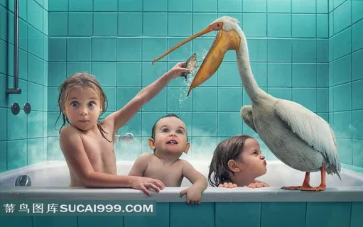 浴室广告创意图