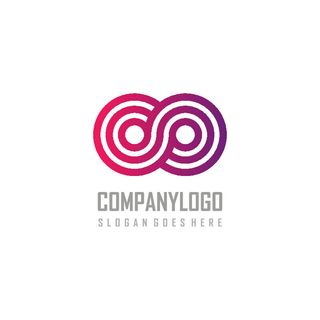 图标标识标志立体几何图形企业商标VI品牌LOGO设计模板AI矢量素材