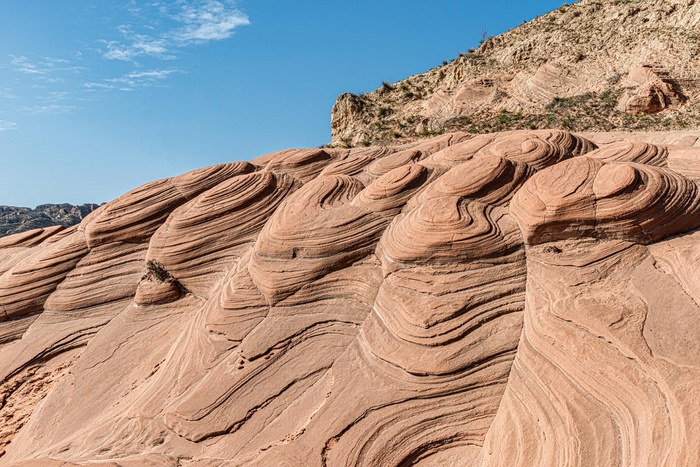 波浪谷岩石纹理