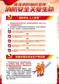 消防安全关爱生命---