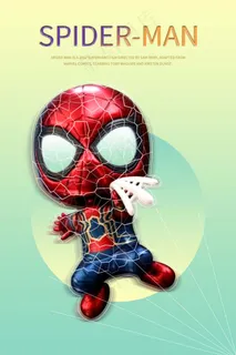 卡通不呆萌蜘蛛侠Spider man