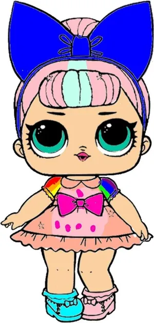 哈哈。惊喜！娃娃 PNG免抠