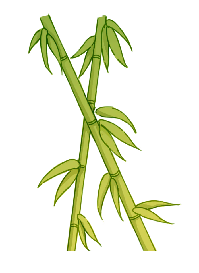 竹子水墨画中国风国画墨水书法竹子画