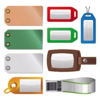 免抠吊牌标签矢量