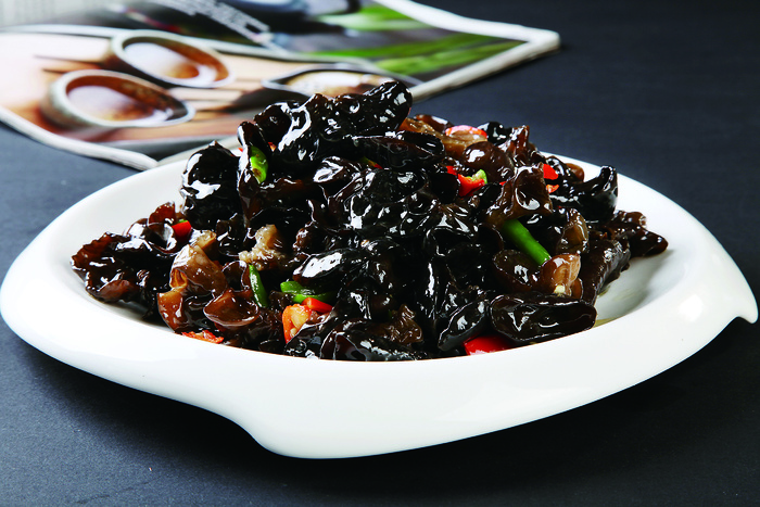 炒黑木耳清晰美食图片