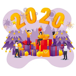 扁平化人物场景办公互联网等距ai矢量设计网页海报UI素材插画