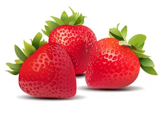 水果免扣元素草莓