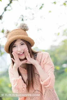 可爱女生张子瀞摄影素材图片