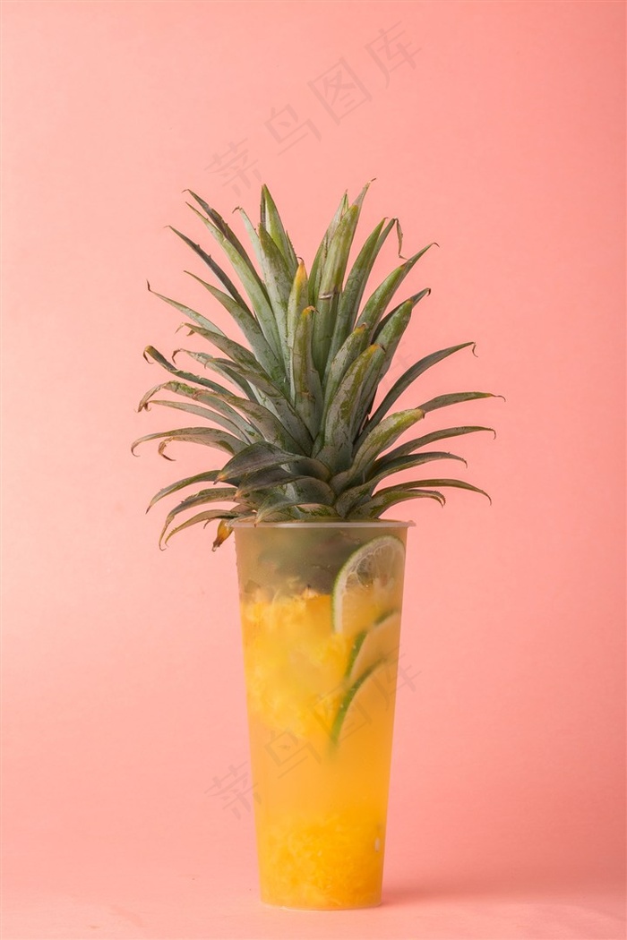 金菠萝水果茶冷饮饮品图片